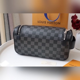 LV Модель： N47625 Black Туалетная сумка Эта косметичка изготовлен