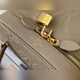 LV Модель M45608 Маленькая сумка Vanity Сумка с тисненым узором