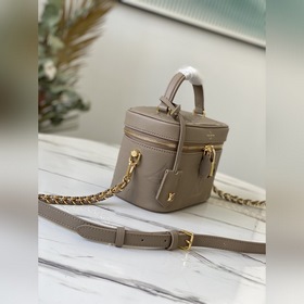 LV Модель M45608 Маленькая сумка Vanity Сумка с тисненым узором