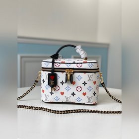 LV Артикул： M57482 Белая серия VANITY, сумка среднего размера