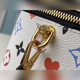 LV Артикул： M57482 Белая серия VANITY, сумка среднего размера  