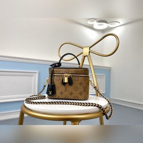LV Модель M45165 Желтый косметический чемодан Nice 020 Весна-лето