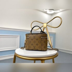 LV Модель M45165 Желтый косметический чемодан Nice 020 Весна-лето