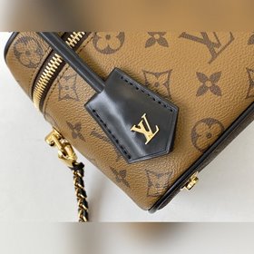 LV Модель M45165 Желтый косметический чемодан Nice 020 Весна-лето