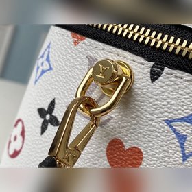 LV Модель M45163 Белая серия VANITY Средняя сумка  Косметичка N