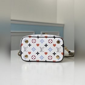 LV Модель M45163 Белая серия VANITY Средняя сумка  Косметичка N
