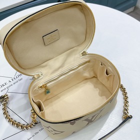 LV VANITY Маленькая сумка Артикул： M45599 Бежевый Косметичка Va