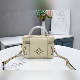 LV VANITY Маленькая сумка Артикул： M45599 Бежевый Косметичка Va