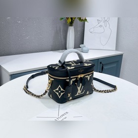 LV VANITY Маленькая сумка Артикул： M45780 Черный Косметичка Van