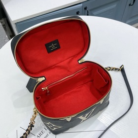 LV VANITY Маленькая сумка Артикул： M45780 Черный Косметичка Van