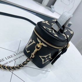 LV VANITY Маленькая сумка Артикул： M45780 Черный Косметичка Van