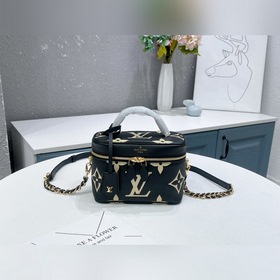 LV VANITY Маленькая сумка Артикул： M45780 Черный Косметичка Van