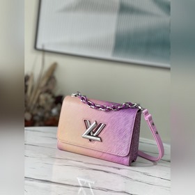 LV Артикул： M59894 Сумка среднего размера с градиентным розовым