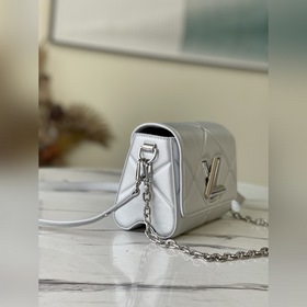 LV Артикул： M59031  Сумка Twist Small Серебристый мир снега и л