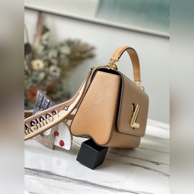 LV Артикул： M57506 Карамельно-коричневый  Twist Средняя сумка Н