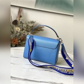LV Артикул： M57507 Синяя сумка Twist среднего размера Новый обли