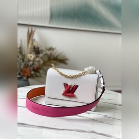 LV Средняя сумка Twist Артикул： M57666 Классическая сумка Twist