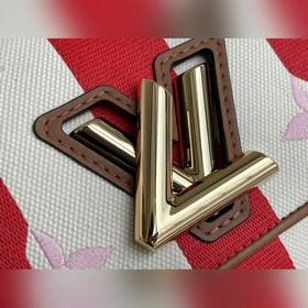 LV Артикул： M57722 Красная полосатая сумка Parasol из капсульно