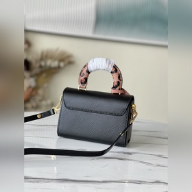 LV Артикул： M58568 Черный Сумка Twist среднего размера Из капсу