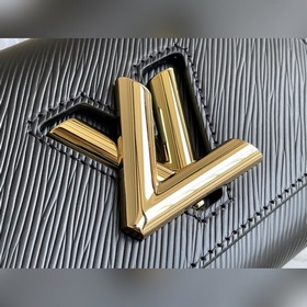 LV Артикул： M58568 Черный Сумка Twist среднего размера Из капсу