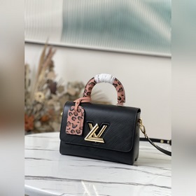Средняя сумка LV Twist Артикул： M58568 Черный Осенняя капсульная