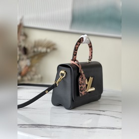 LV Артикул： M58568 Черный Сумка Twist среднего размера Из капсу