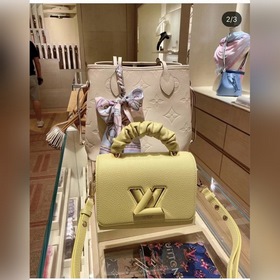 LV Модель： M58571  Сумка Twist Small Материалы сочетаются в это