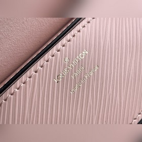 LV Артикул： M58715 Розовый мини-сумка Twist Изготовлена из зерни