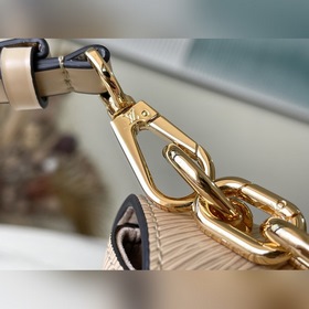 LV Модель： M59033 Абрикосовый цвет, средний размер Сумка из кожи