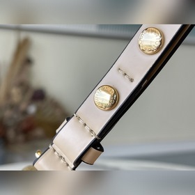 LV Модель： M59033 Абрикосовый цвет, средний размер Сумка из кожи