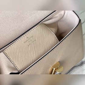 LV Модель： M59033 Абрикосовый цвет, средний размер Сумка из кожи