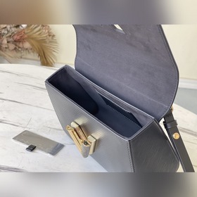 LV Модель： M59033 Черный Средний размер Сумка из кожи Знаковый 