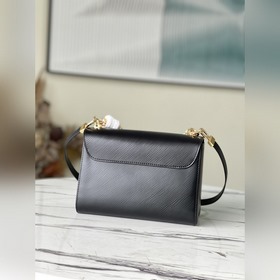 LV Артикул： M59402 Черный Средняя сумка Twist Новая модель с дв