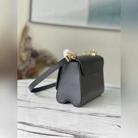 LV Артикул： M59402 Черный Средняя сумка Twist Новая модель с дв