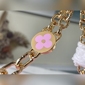 LV Модель： M59405 Розовый Twist Маленькая сумка Изготовлена из 