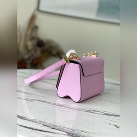 LV Модель： M59405 Розовый Twist Маленькая сумка Изготовлена из 