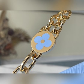 LV Модель： M59627 Синяя сумка Twist среднего размера Новая модел