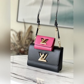 LV Модель： M59884 Двойная зеленая сумка среднего размера Изготов