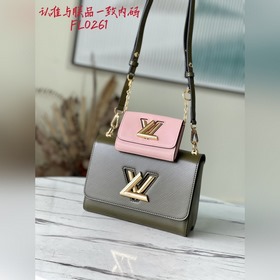 LV Модель： M59884 Двойная зеленая сумка среднего размера Изготов