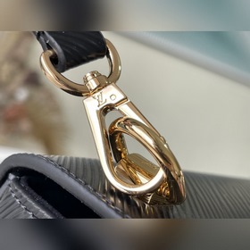 LV Модель： M59885 Двойная черная сумка среднего размера Изготовл