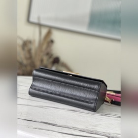 LV Модель： M59885 Двойной черный Средняя сумка Изготовлена из ф