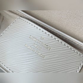 LV Модель： M59886 Двойная сумка белого цвета Знаменитая сумка Tw