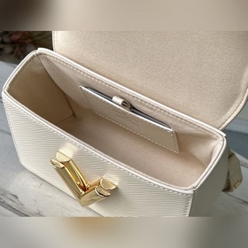 LV Модель： M59886 Двойная сумка белого цвета Знаменитая сумка Tw