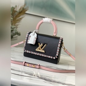 LV Артикул： M50283 Черная сумка Twist среднего размера Сумка с к
