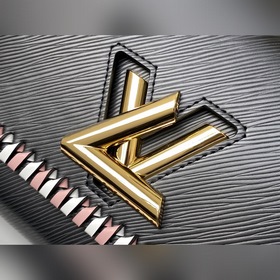 LV Артикул： M50283 Черная сумка Twist среднего размера Сумка с к