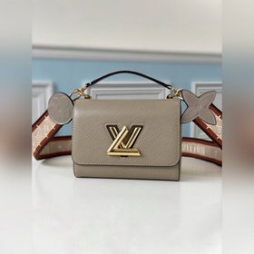 LV Артикул： M57049 Маленькая сумка Twist из кожи Epi Широкий пл