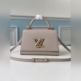 LV Модель M57214 Серо-коричневая сумка Twist One Handle Small Изг