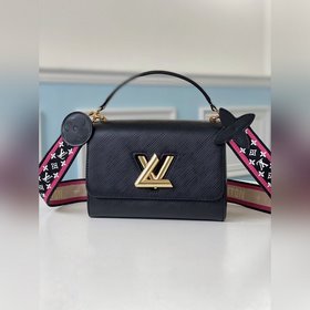 LV Модель： M57050  Сумка Twist среднего размера из кожи Epi Кож