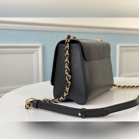 LV Модель M50282 Черная сумка с застежкой Twist в этом сезоне пре