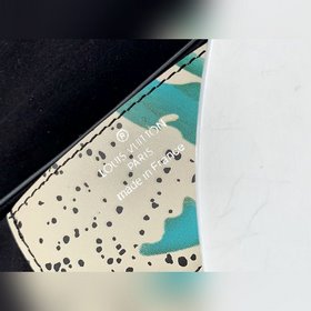 LV Модель M53857 Twist Сумка среднего размера Яркий принт Splash,